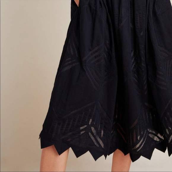 Anthropology Luiza Midi Dress NWT $298 size 2 - Picture 8 of 16